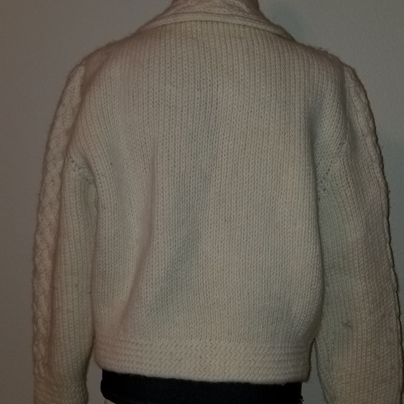 🔻REDUCED❣ 128 Wool Mexico Hand Knit Angela Compor De Moris S - Picture 9 of 14